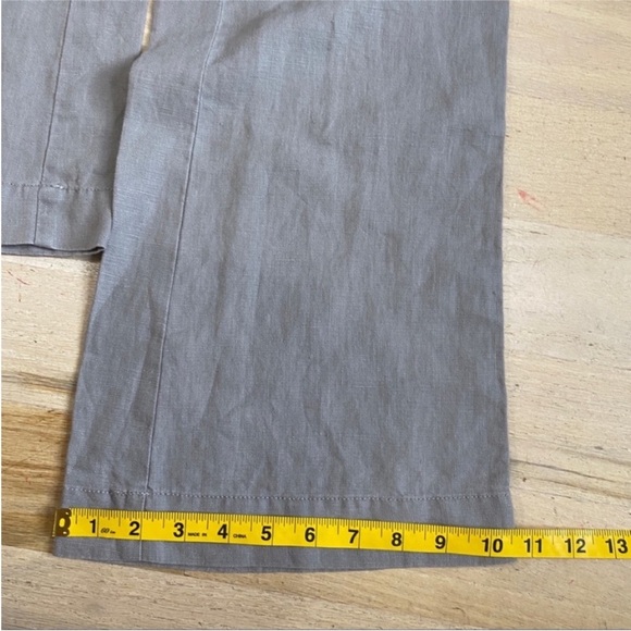 G1 Goods 100% gray linen pants NEW - Picture 13 of 16